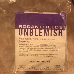 Rodan + Fields Unblemish acne regimen